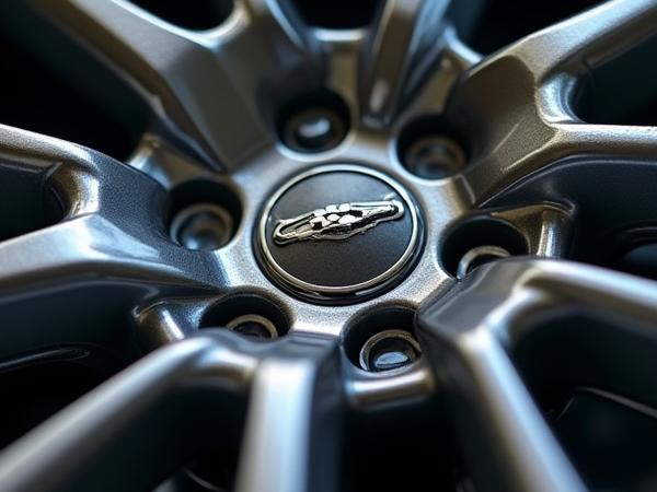 Intricate multi-spoke alloy wheels cleaned to an immaculate, flawless shine.